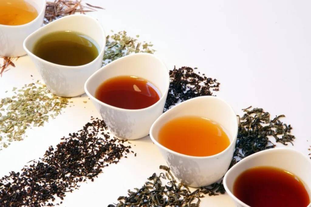 Tipos de té
